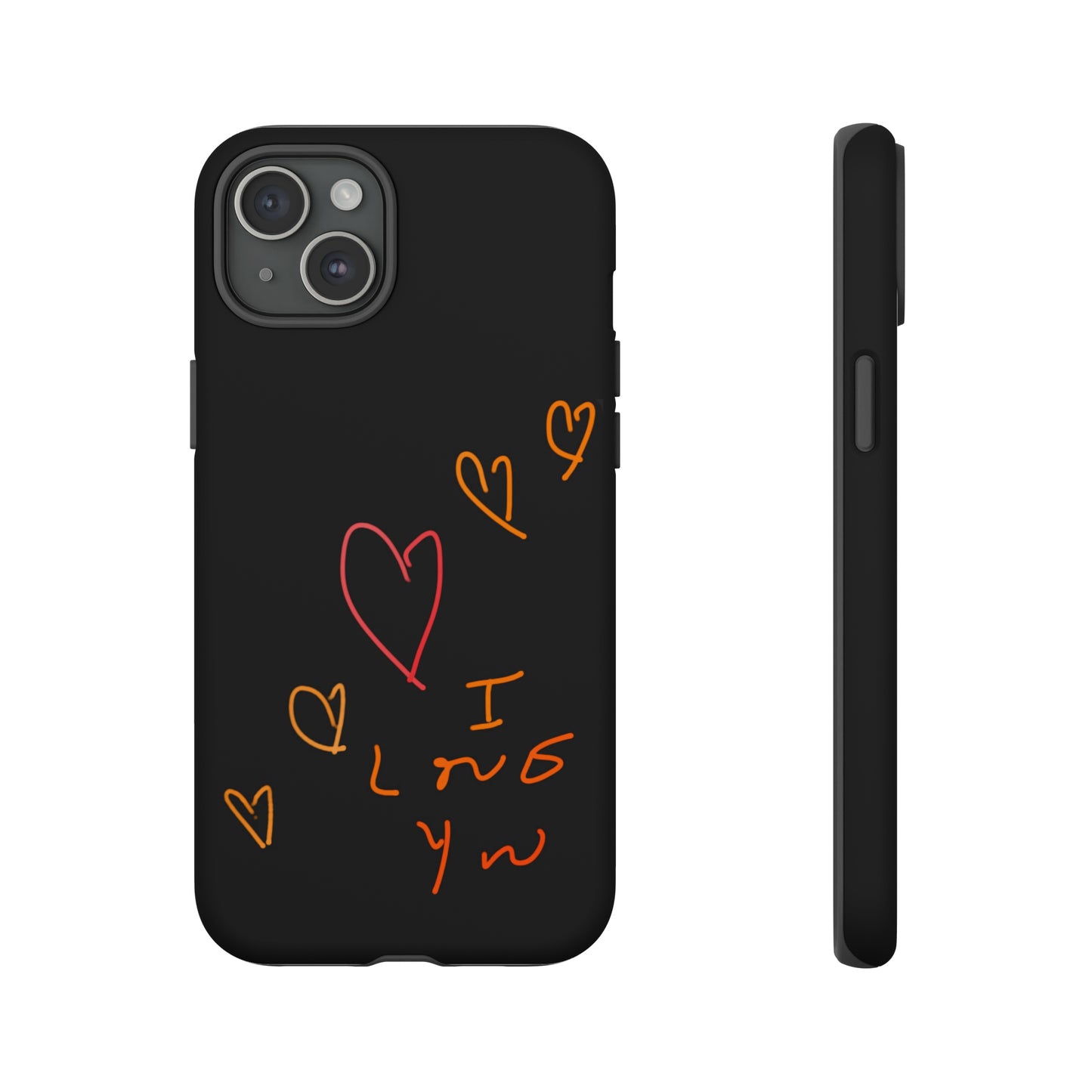 5 Hearts/I love You- Tough Cases- 46 Phone Styles