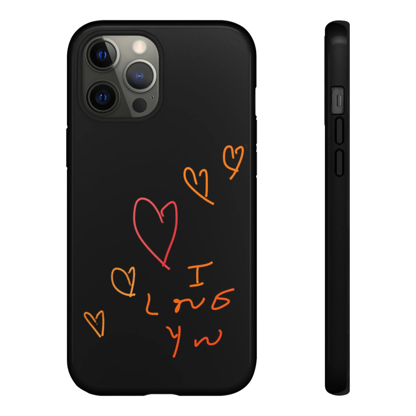 5 Hearts/I love You- Tough Cases- 46 Phone Styles