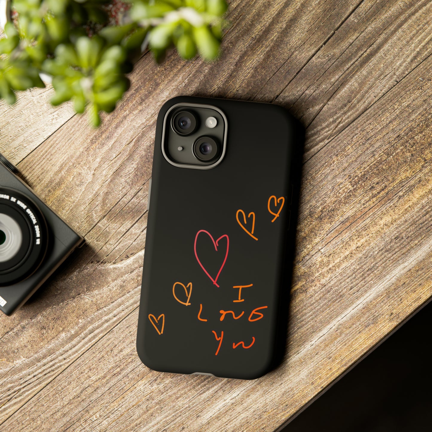 5 Hearts/I love You- Tough Cases- 46 Phone Styles