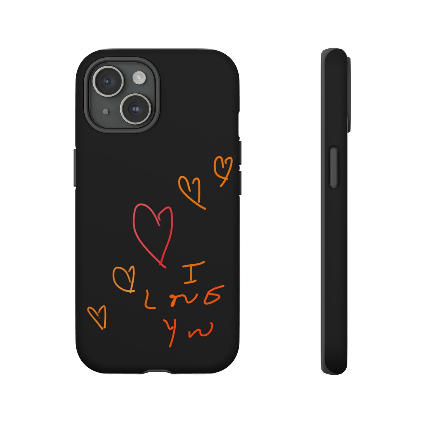 5 Hearts/I love You- Tough Cases- 46 Phone Styles