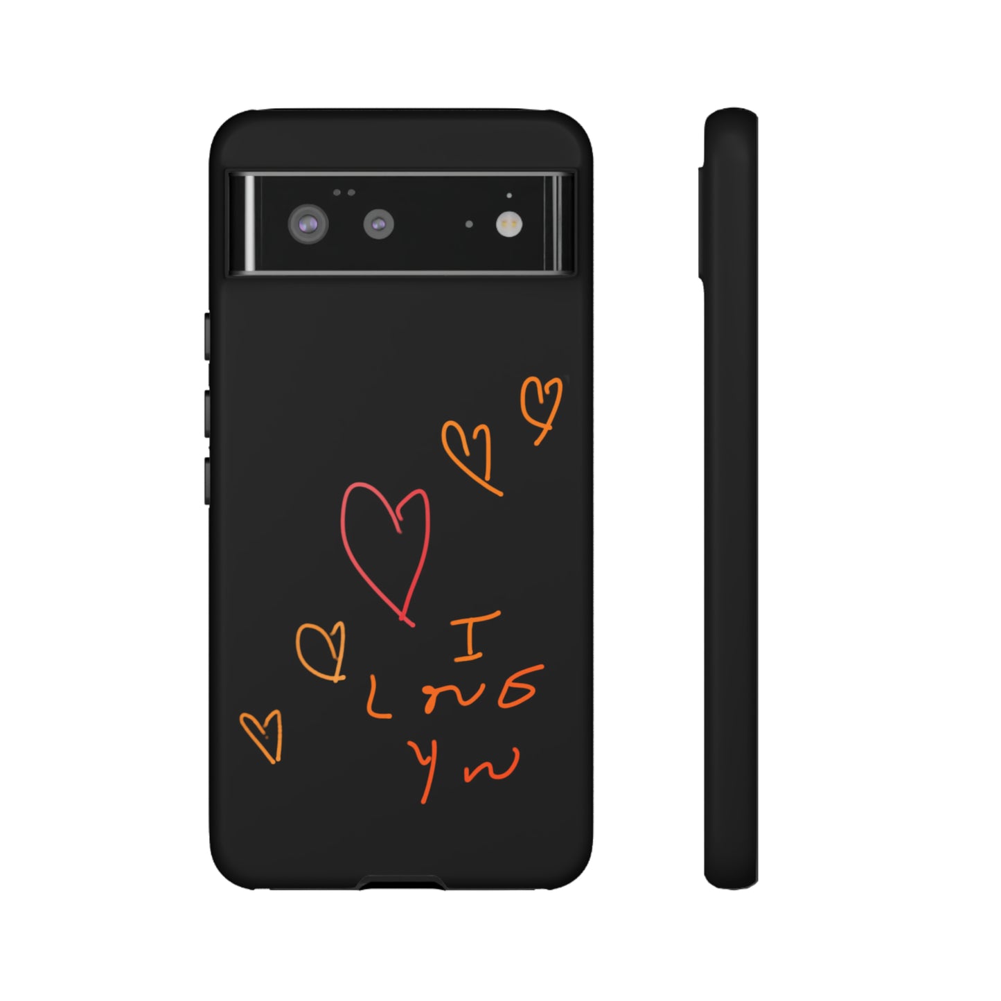 5 Hearts/I love You- Tough Cases- 46 Phone Styles