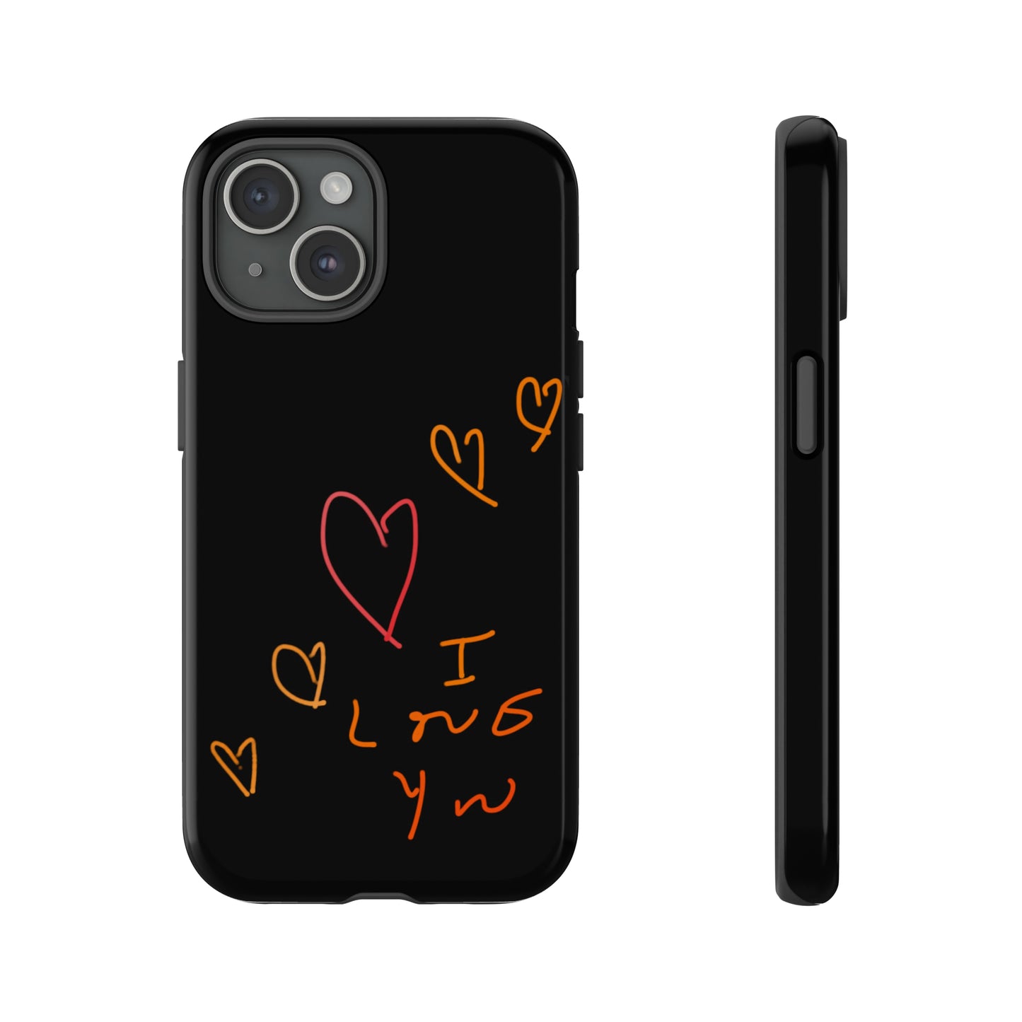 5 Hearts/I love You- Tough Cases- 46 Phone Styles