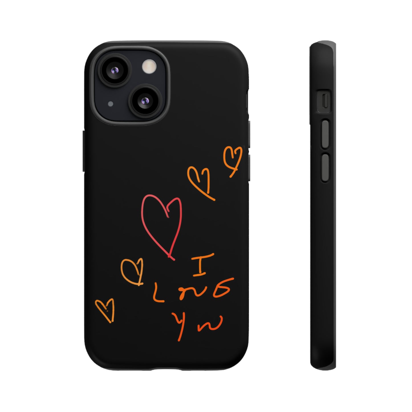 5 Hearts/I love You- Tough Cases- 46 Phone Styles