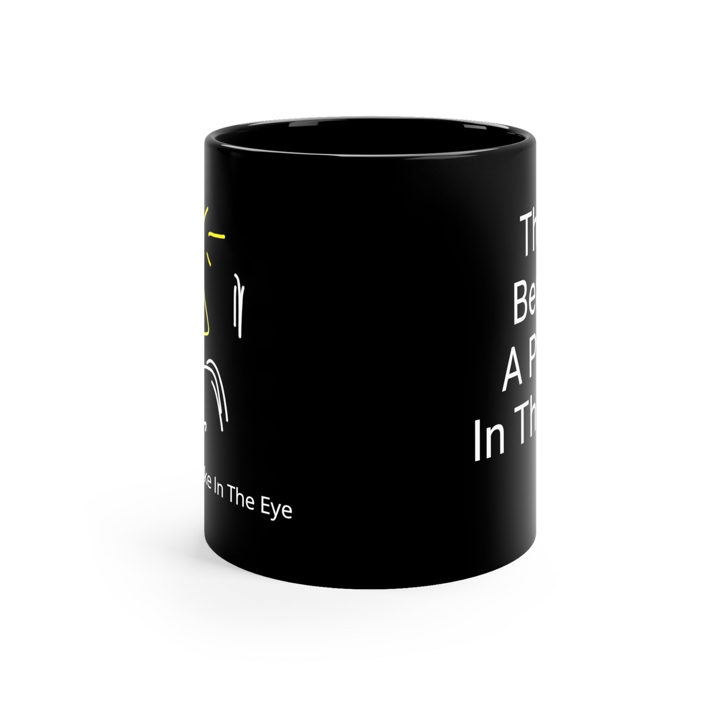 Wink/That Beats A Poke In The Eye- 11oz Black Mug