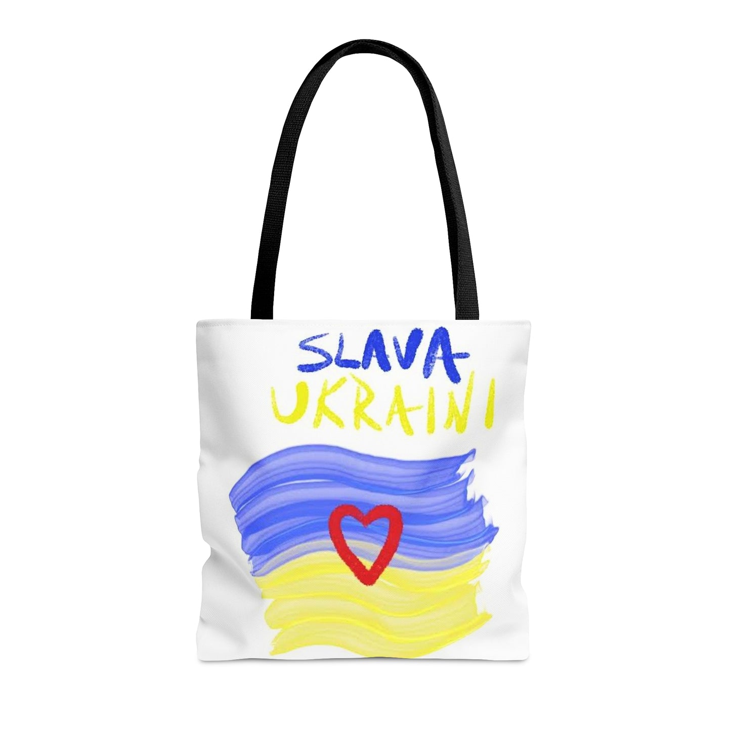 Charity Ukraine- Tote Bag (AOP)- White