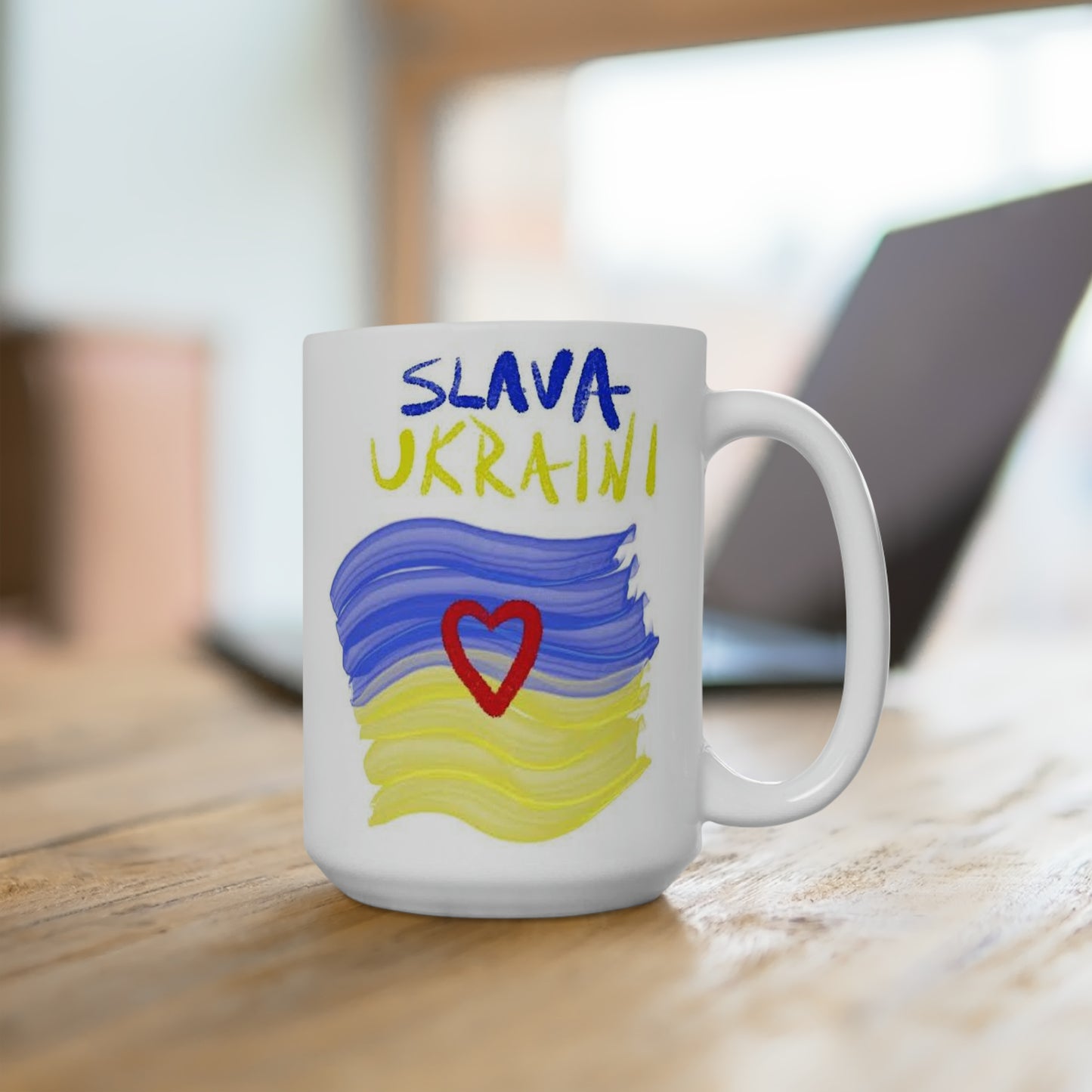 Charity Ukraine- Mug 15oz- White