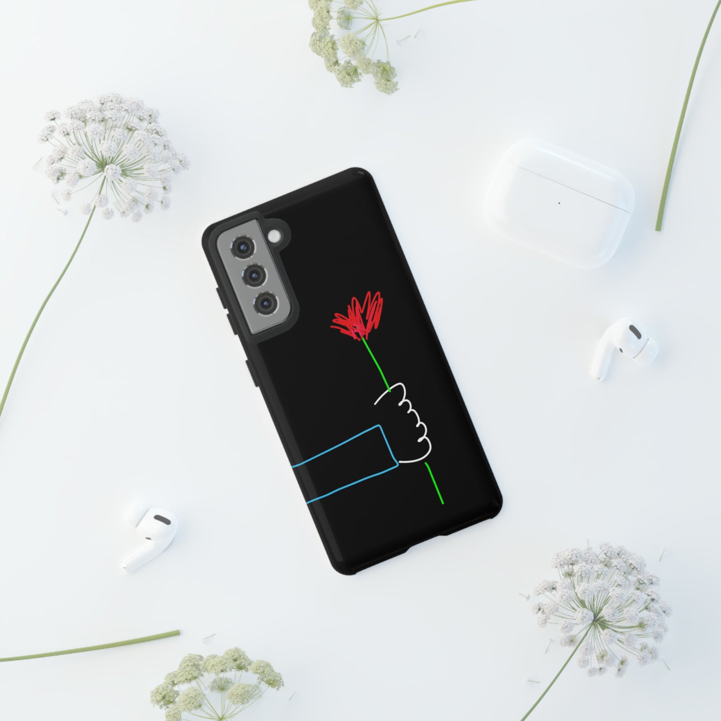 One Red Flower- Tough Cases- 46 Phone Styles