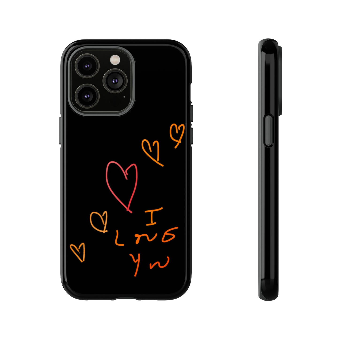 5 Hearts/I love You- Tough Cases- 46 Phone Styles