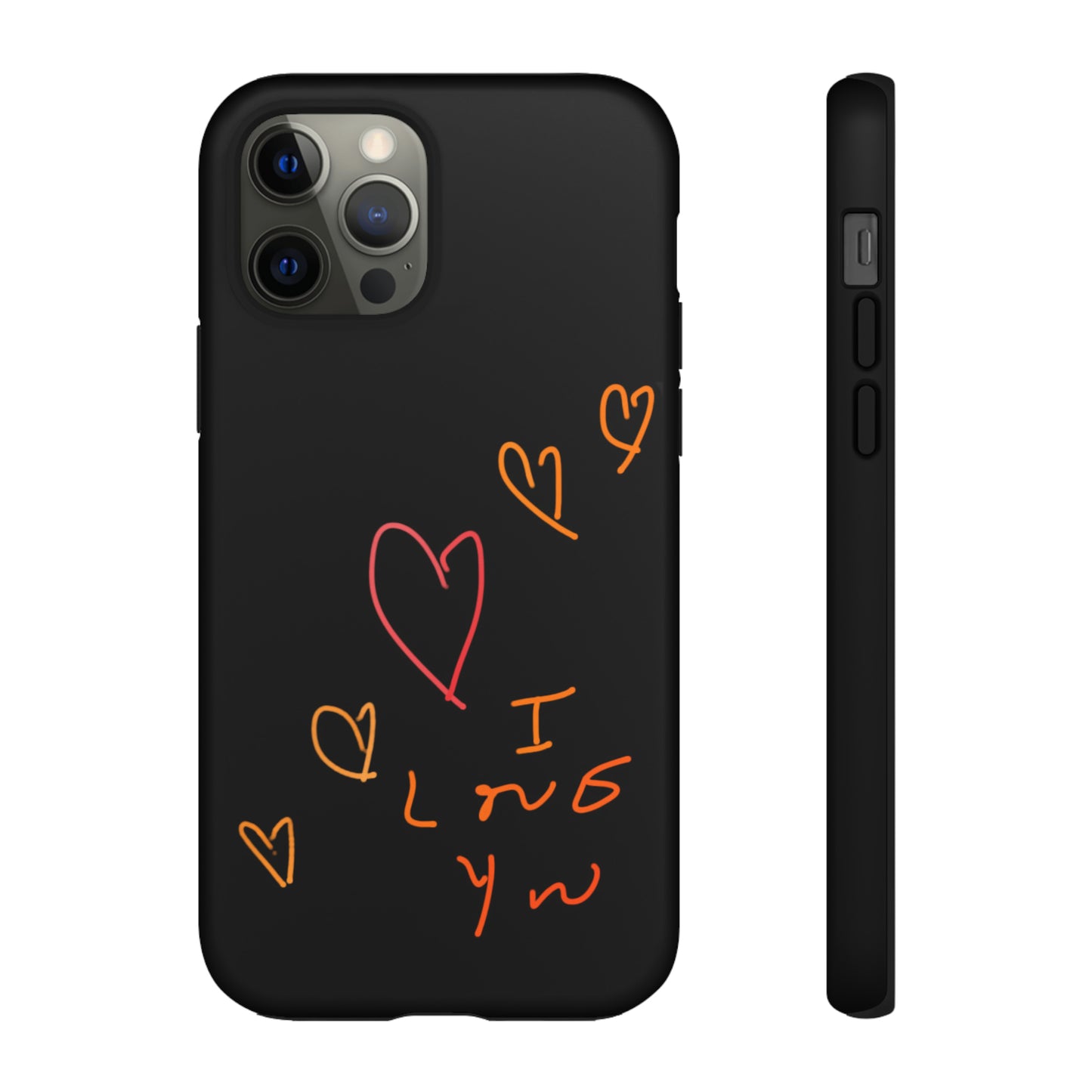 5 Hearts/I love You- Tough Cases- 46 Phone Styles