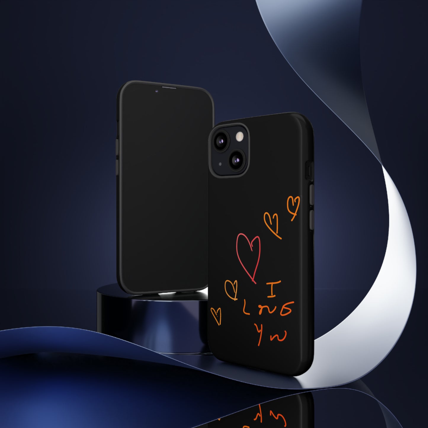 5 Hearts/I love You- Tough Cases- 46 Phone Styles