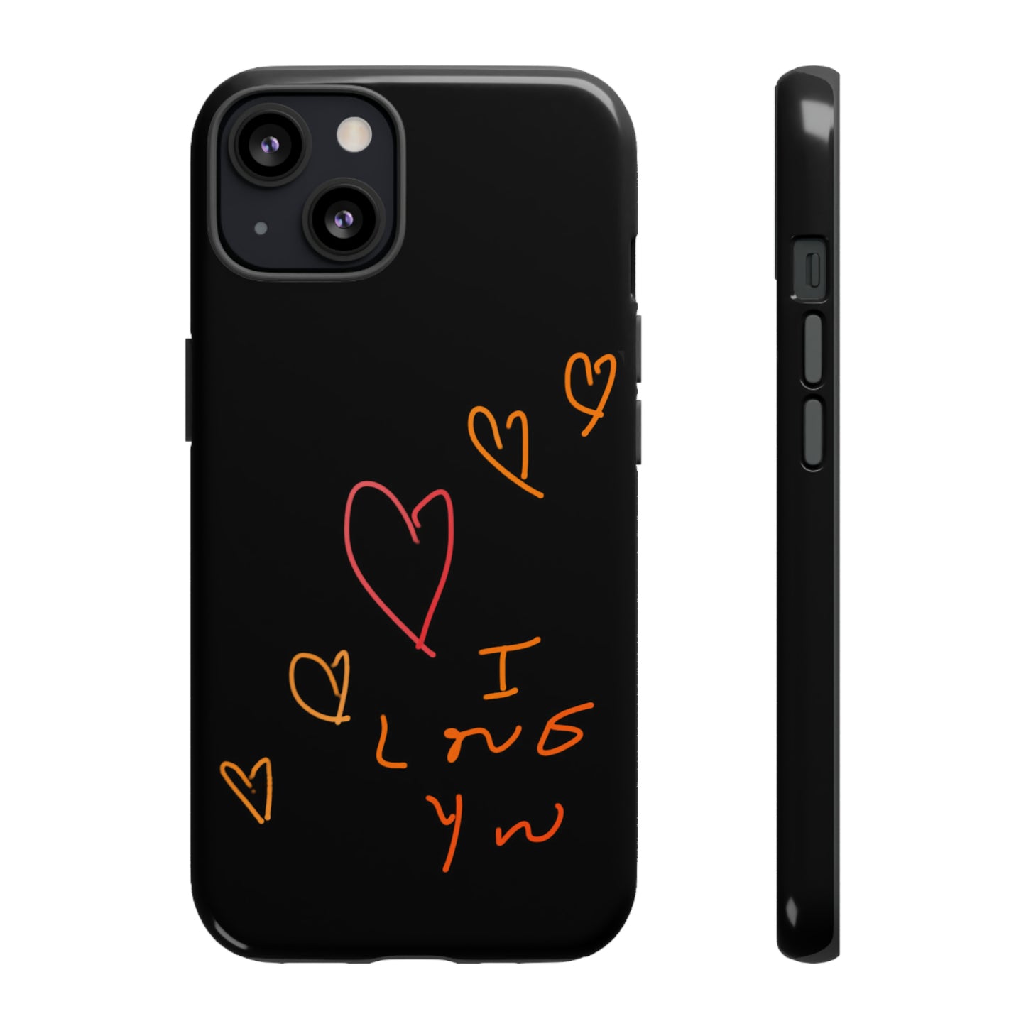 5 Hearts/I love You- Tough Cases- 46 Phone Styles