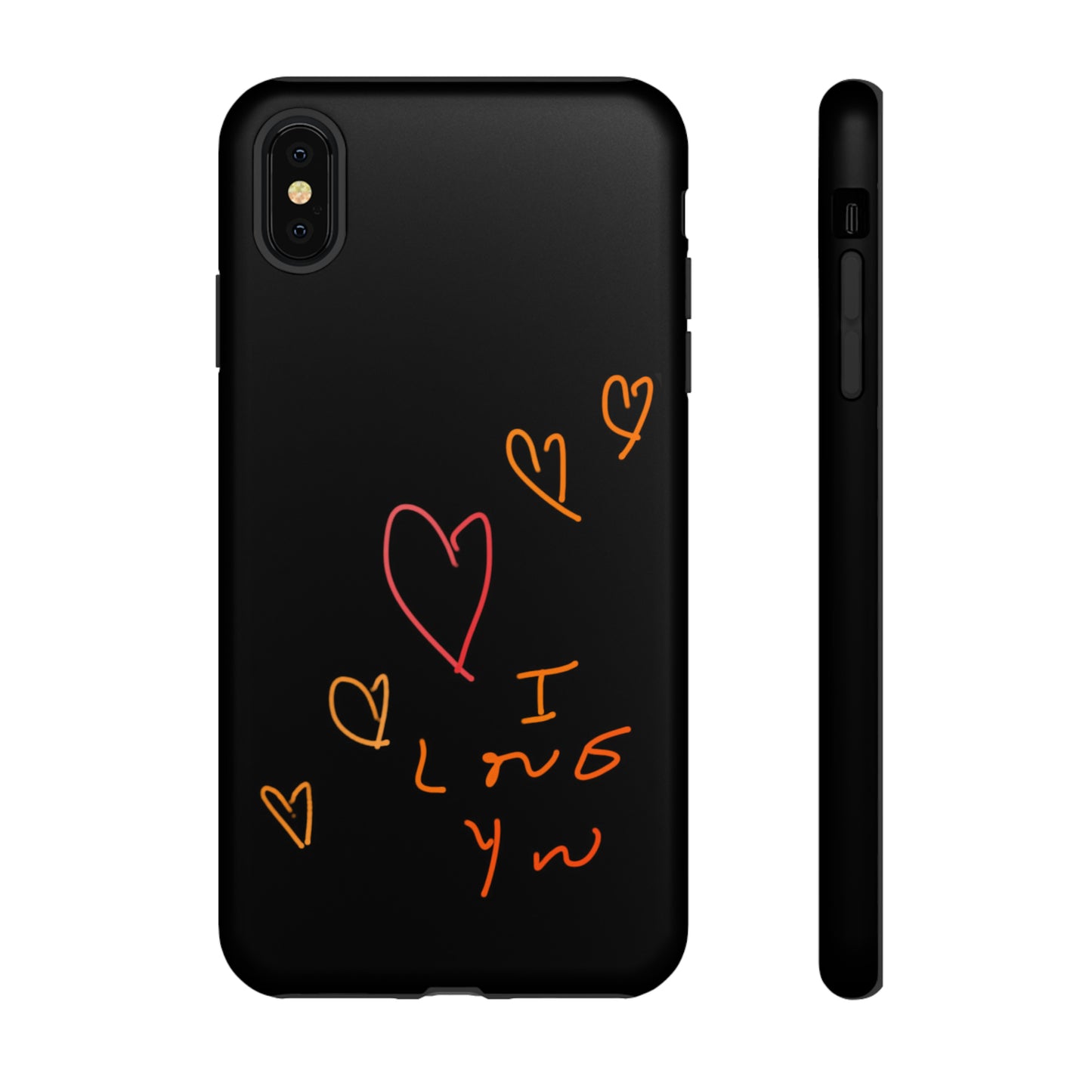 5 Hearts/I love You- Tough Cases- 46 Phone Styles