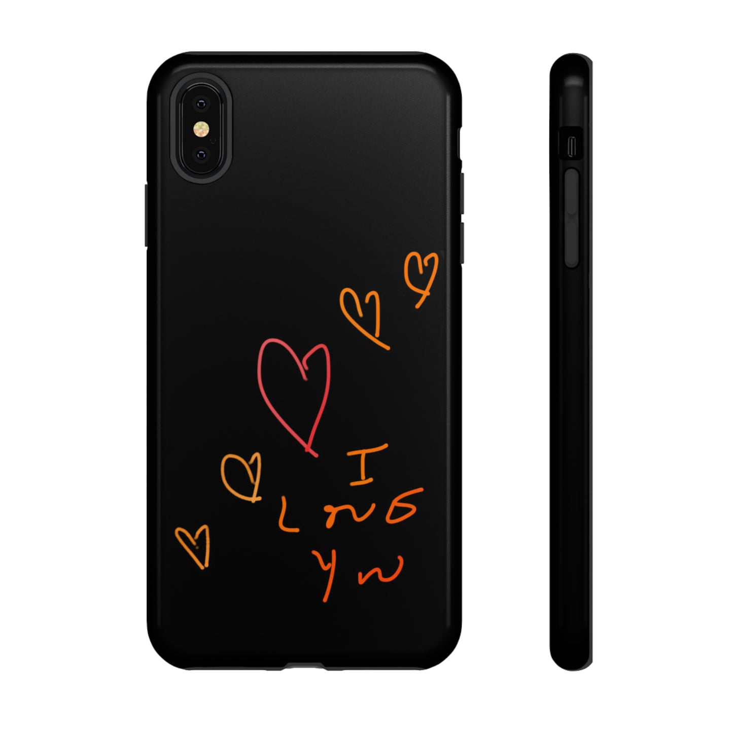 5 Hearts/I love You- Tough Cases- 46 Phone Styles