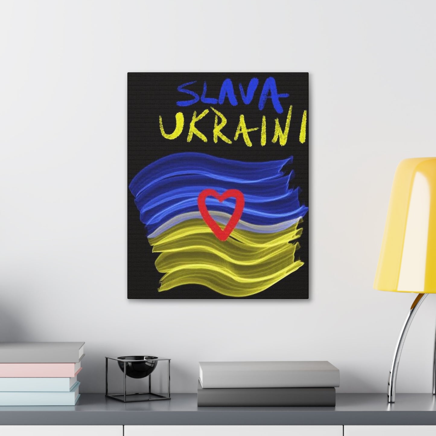 Charity Ukraine- Canvas Gallery Wraps- Slava Ukraini