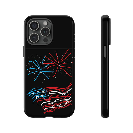 July 4th- Fireworks- Tough Cases- fits 46 phone styles