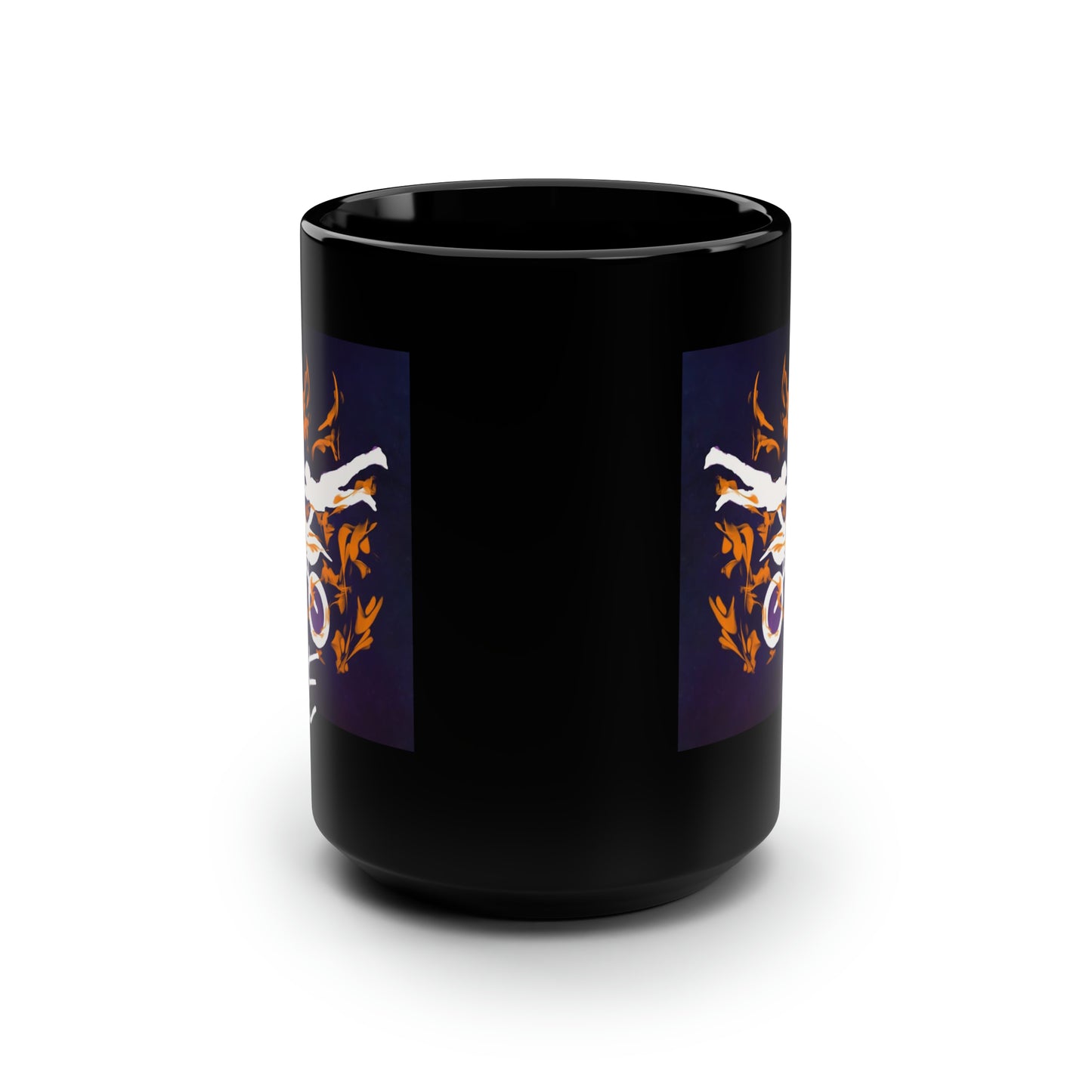 Motocross, CUSTOMIZE-  Black Mug, 15oz