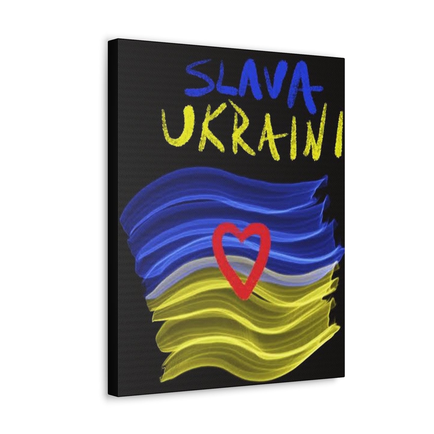 Charity Ukraine- Canvas Gallery Wraps- Slava Ukraini