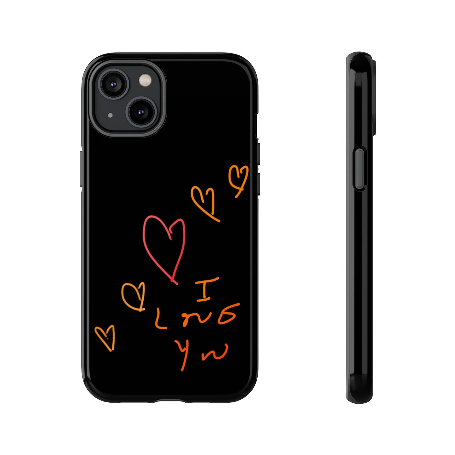 5 Hearts/I love You- Tough Cases- 46 Phone Styles