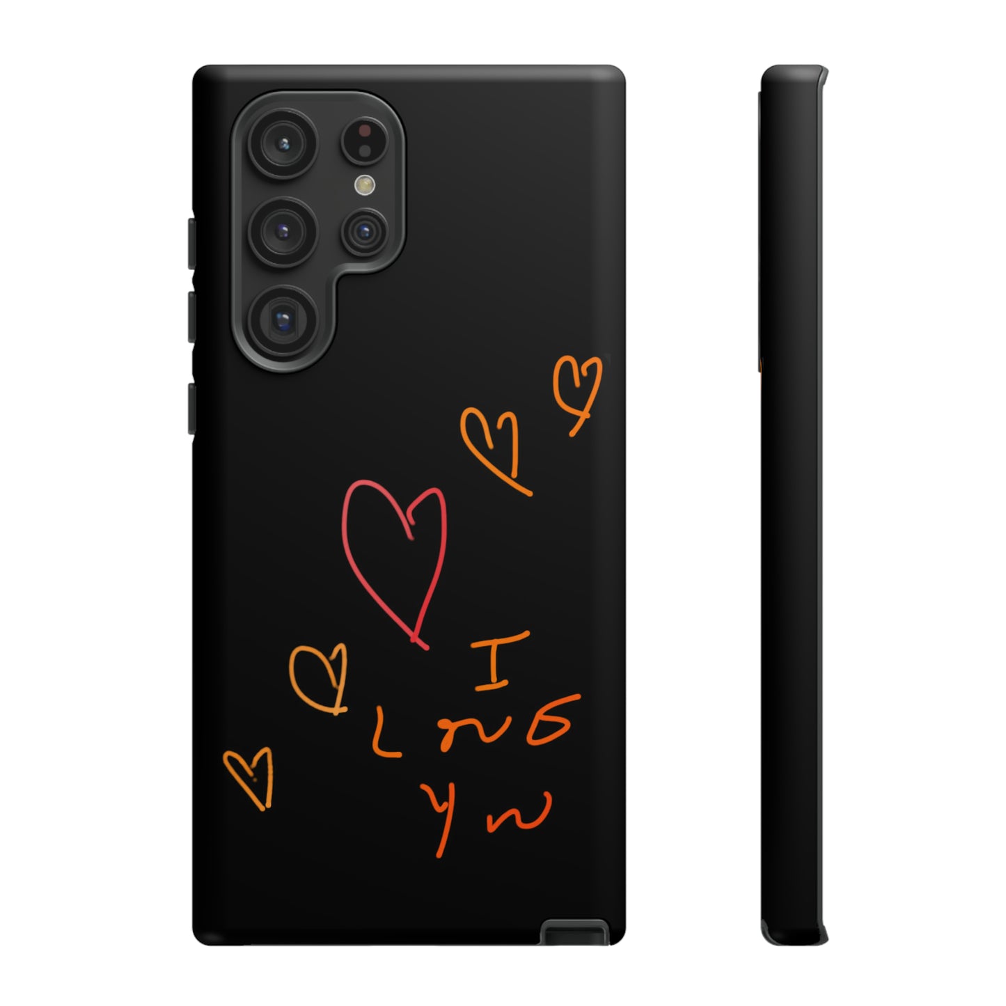 5 Hearts/I love You- Tough Cases- 46 Phone Styles