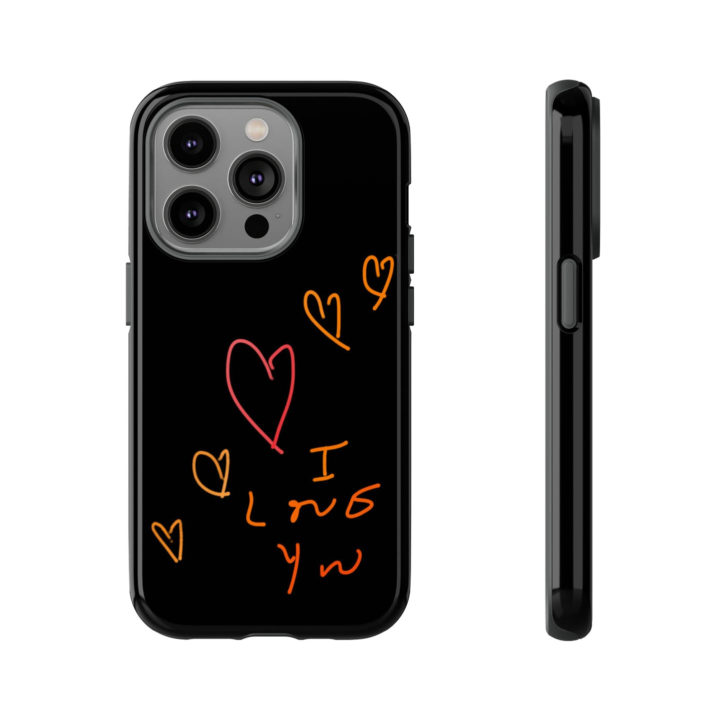 5 Hearts/I love You- Tough Cases- 46 Phone Styles