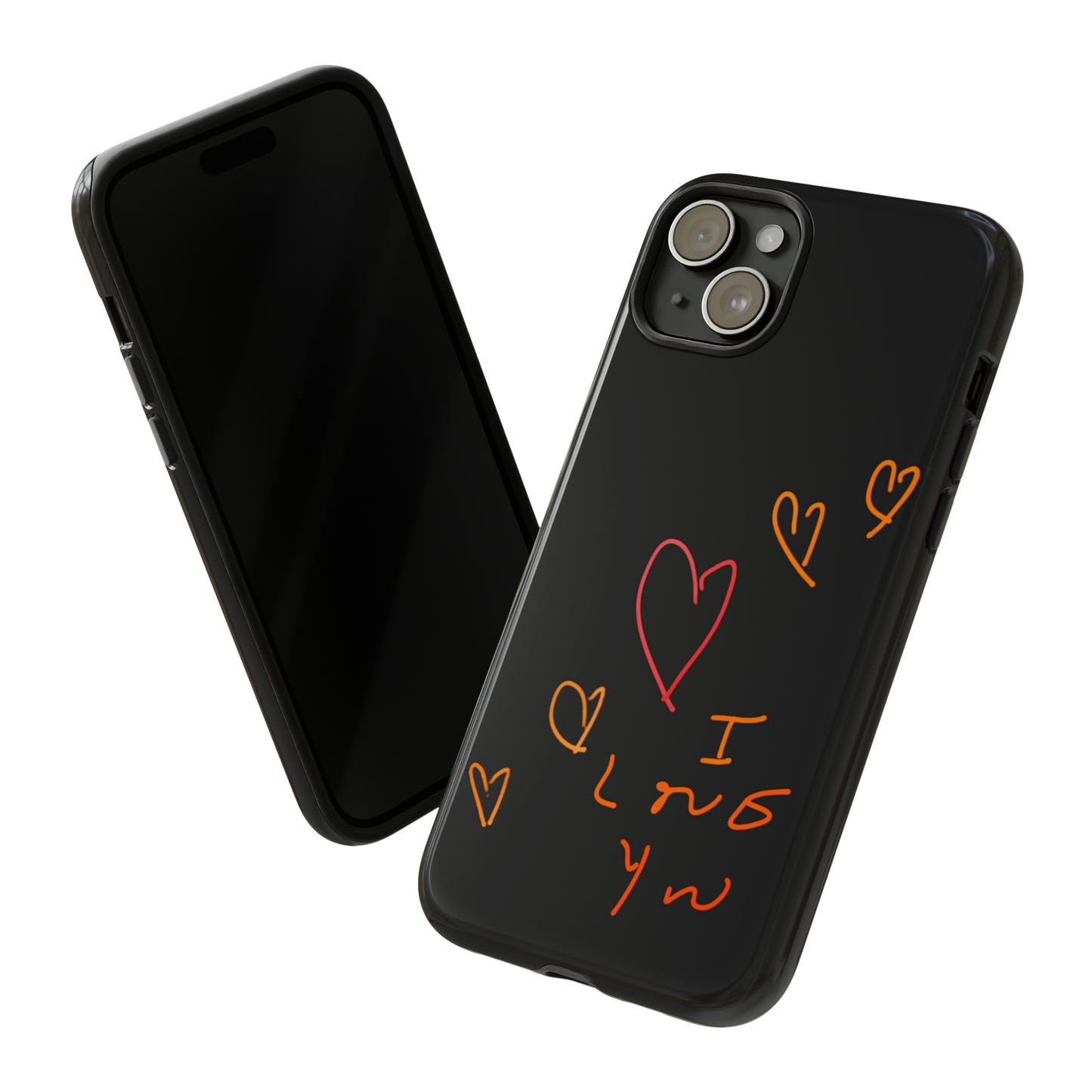 5 Hearts/I love You- Tough Cases- 46 Phone Styles