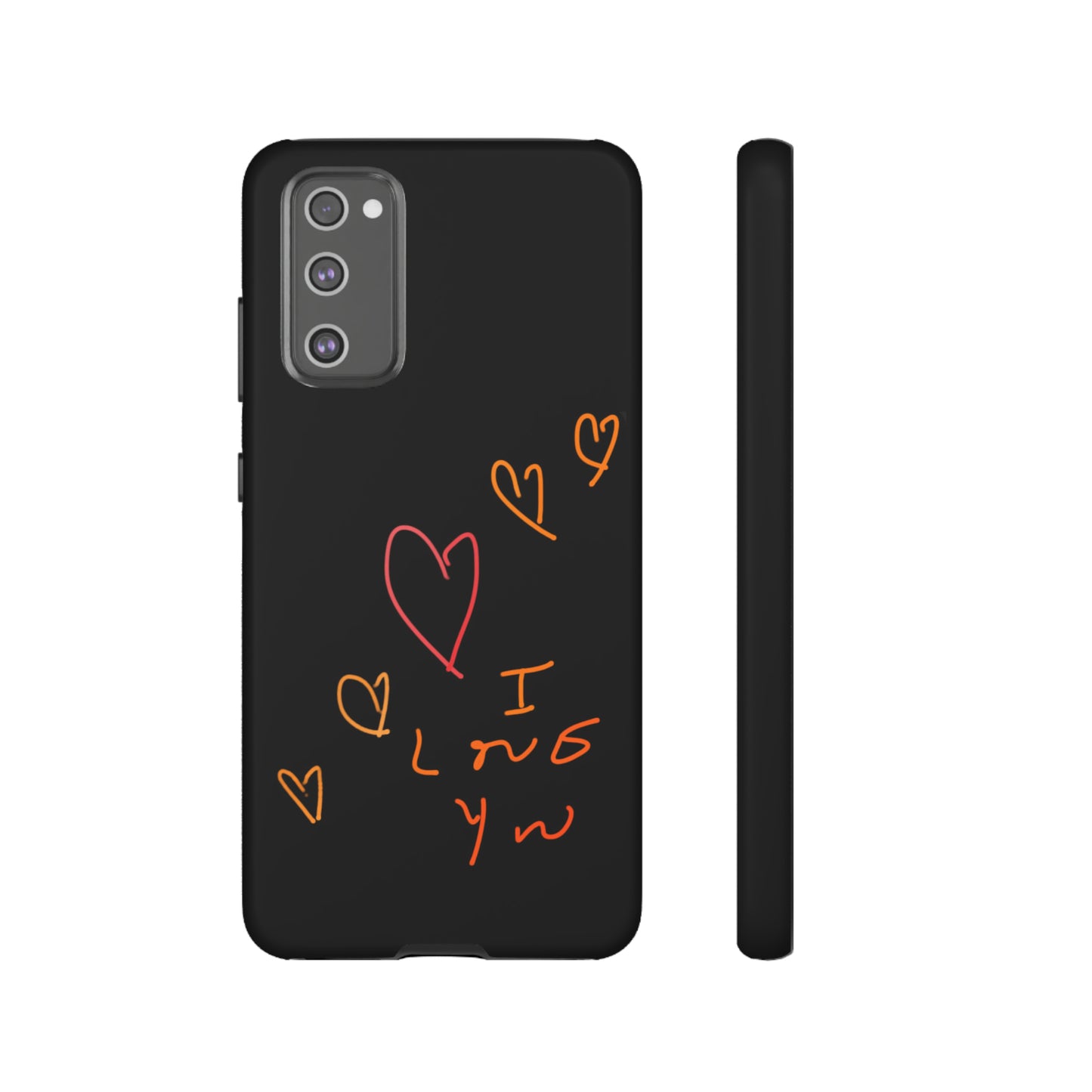 5 Hearts/I love You- Tough Cases- 46 Phone Styles