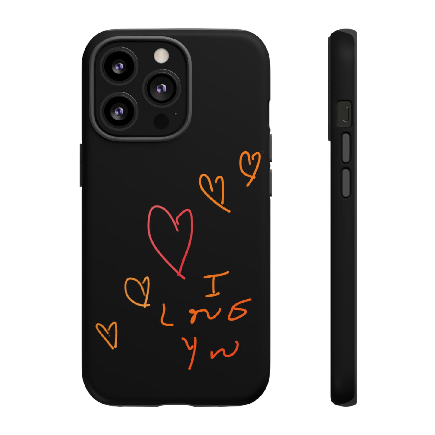 5 Hearts/I love You- Tough Cases- 46 Phone Styles