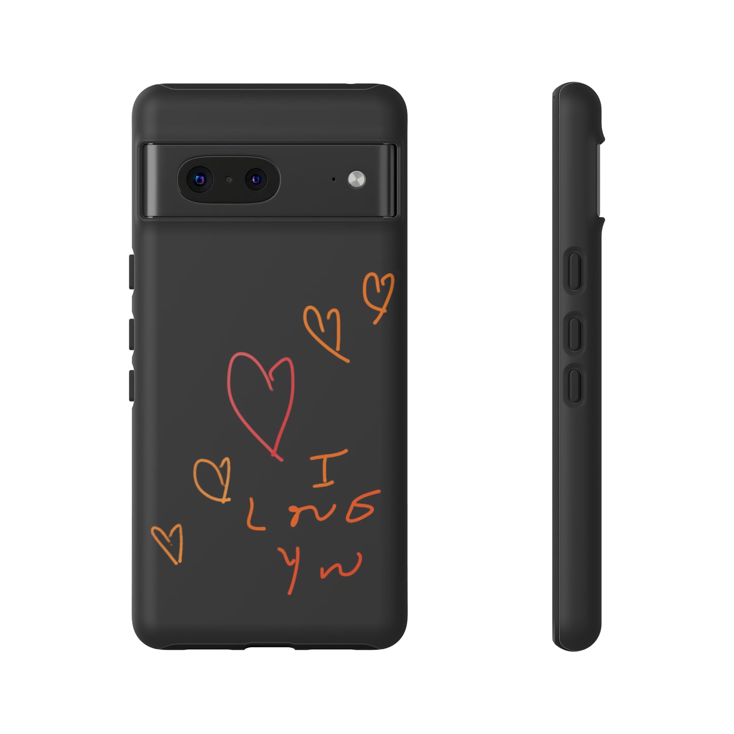 5 Hearts/I love You- Tough Cases- 46 Phone Styles