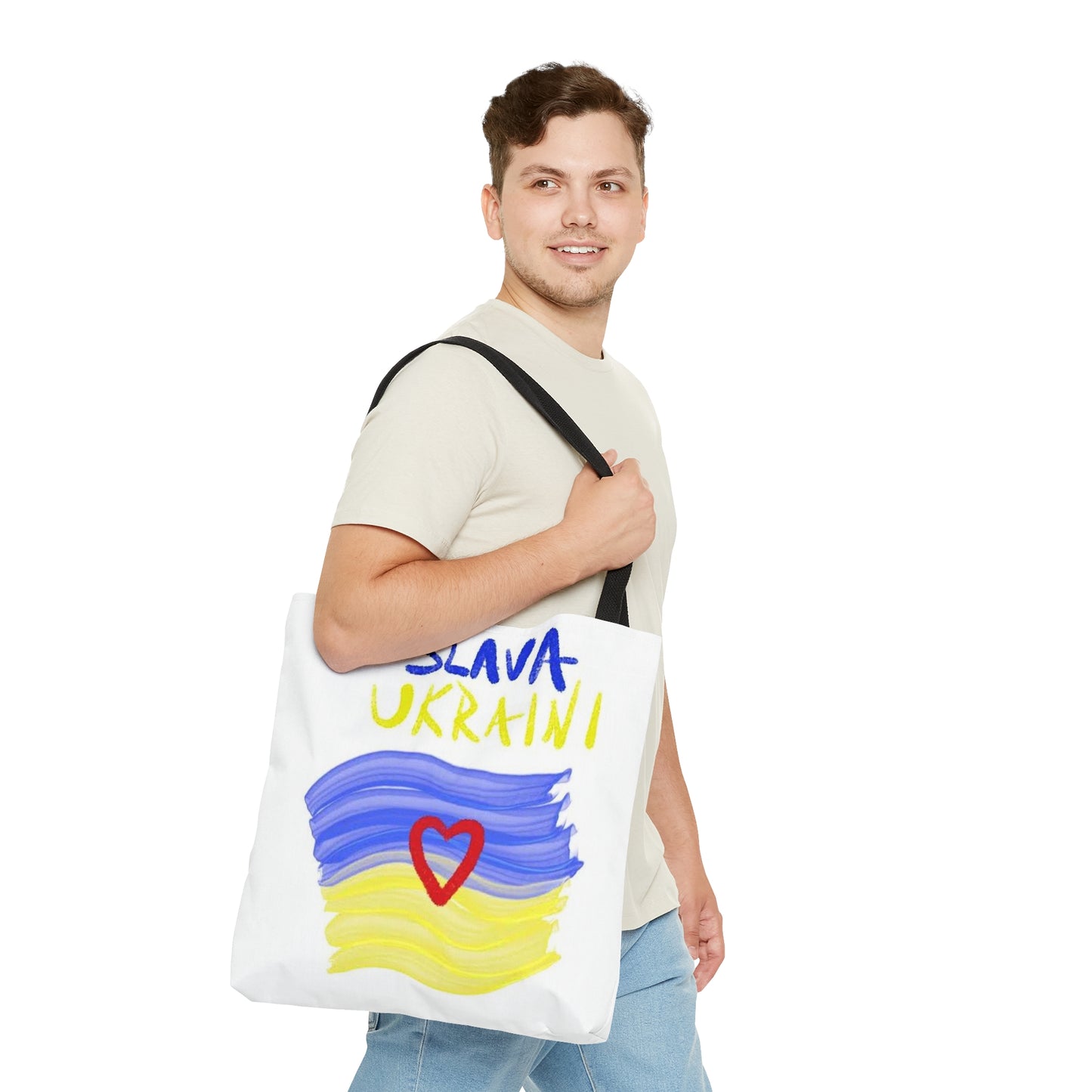 Charity Ukraine- Tote Bag (AOP)- White