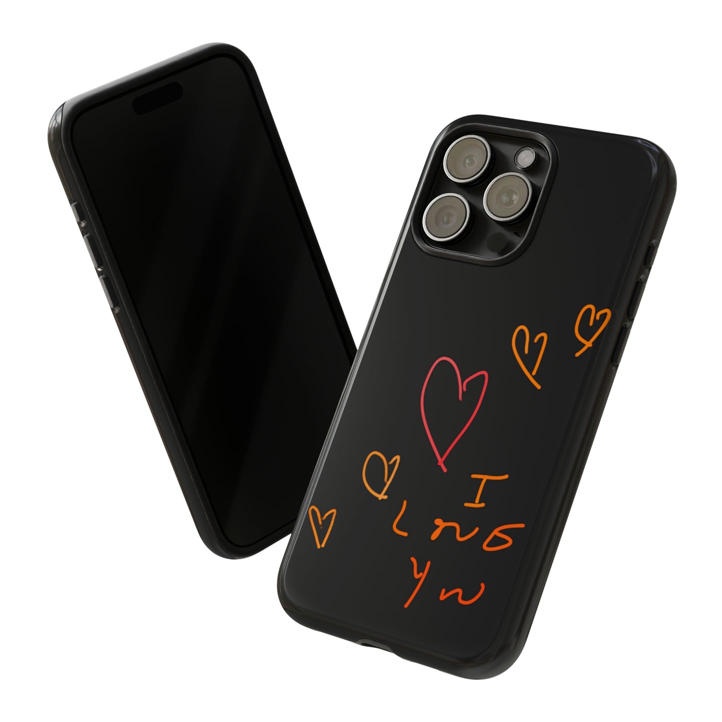 5 Hearts/I love You- Tough Cases- 46 Phone Styles