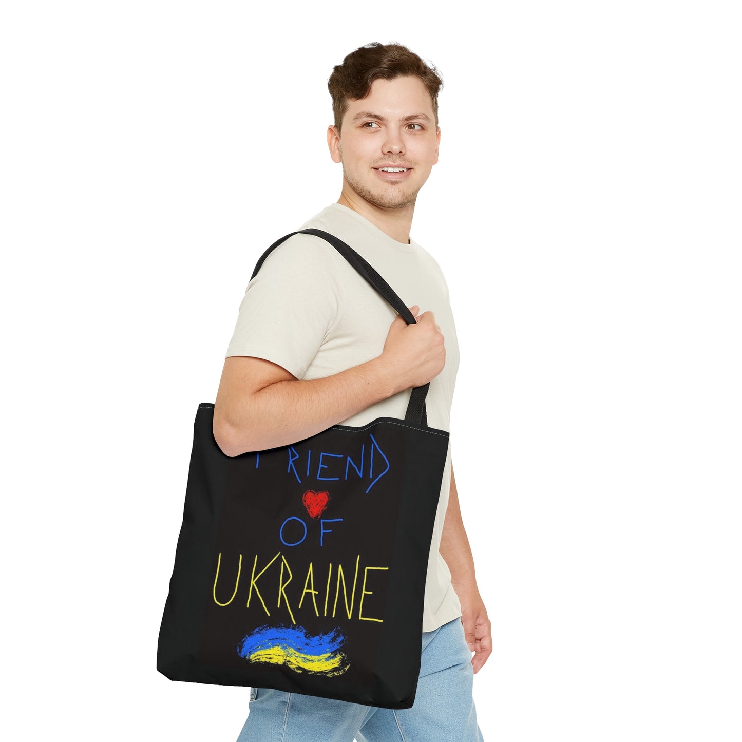 Charity Ukraine- Tote Bag (AOP)- Friend of Ukraine