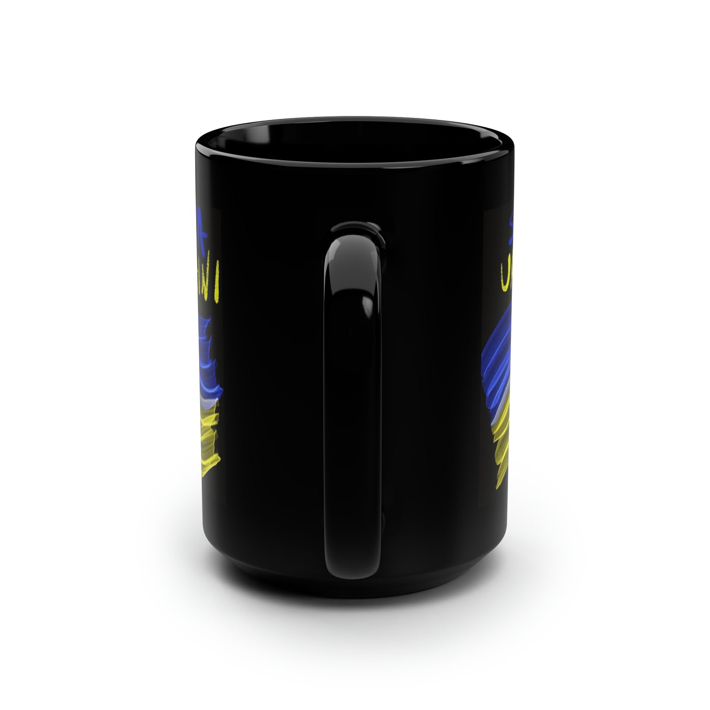 Charity Ukraine- Mug 15oz- Black