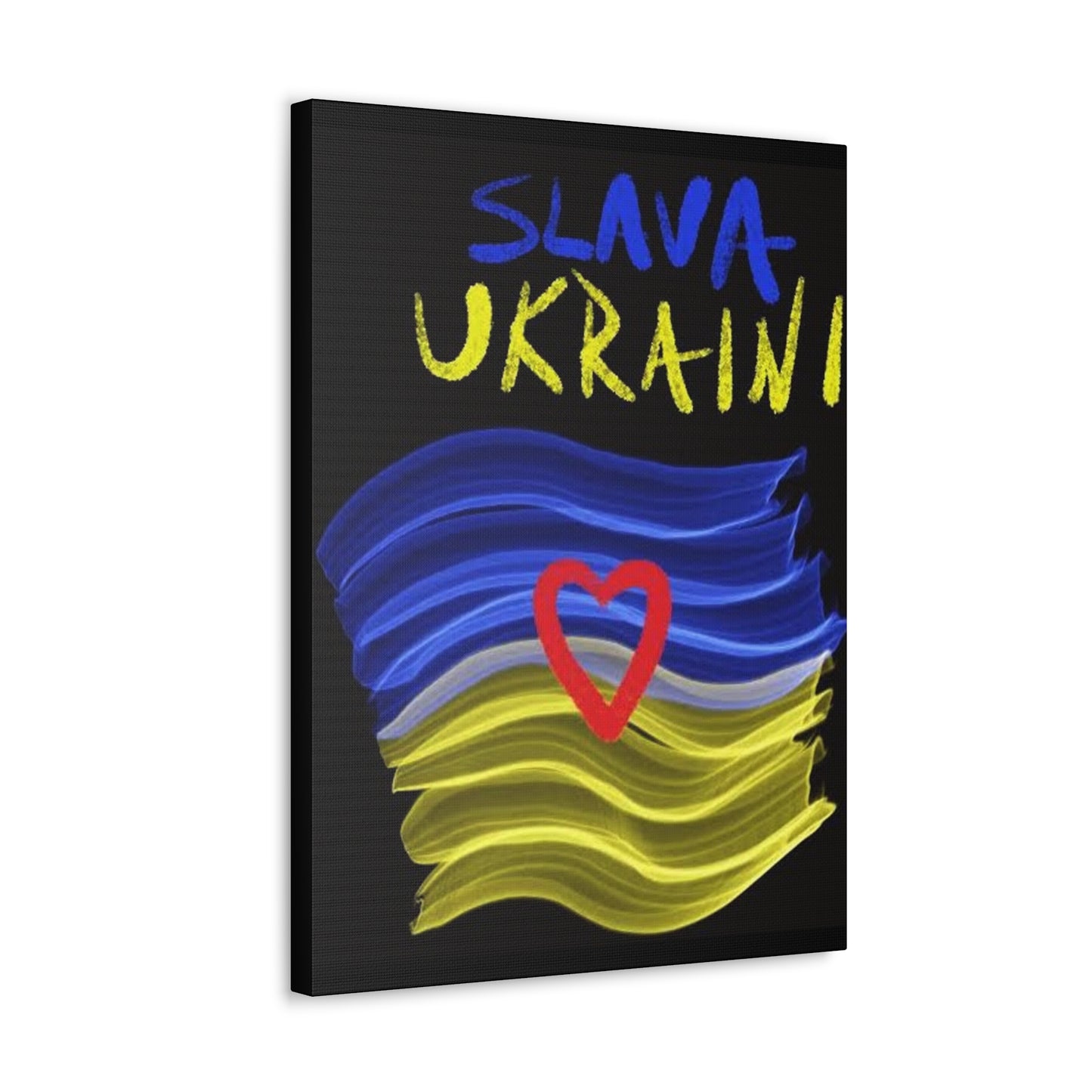 Charity Ukraine- Canvas Gallery Wraps- Slava Ukraini