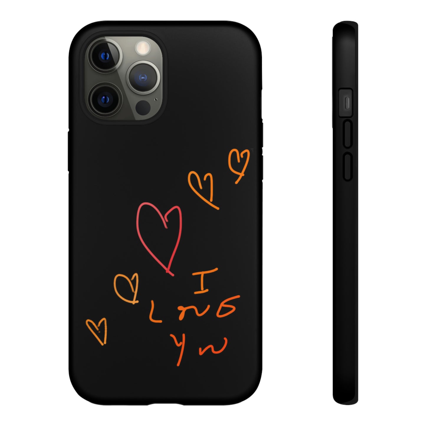 5 Hearts/I love You- Tough Cases- 46 Phone Styles