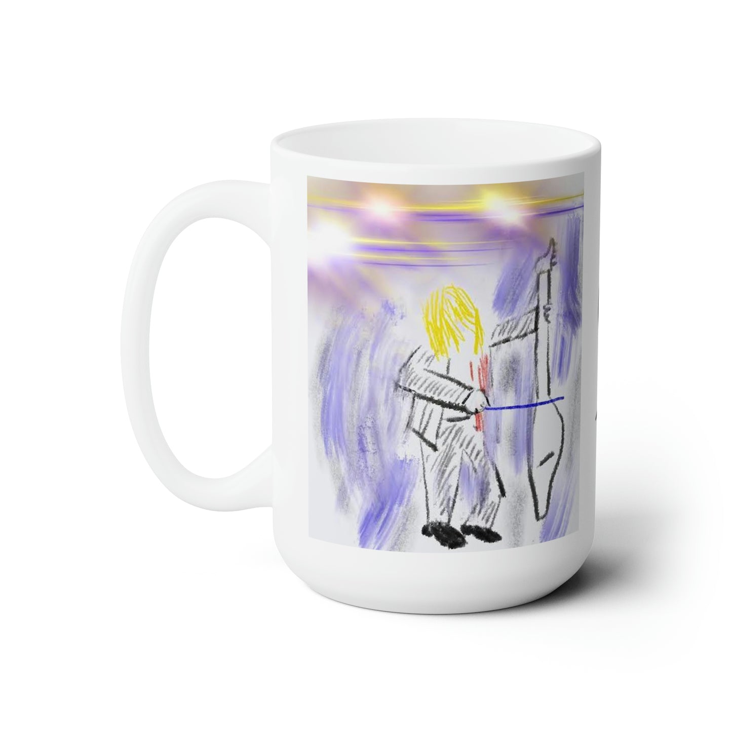 Music Bass- Mug 15oz- White