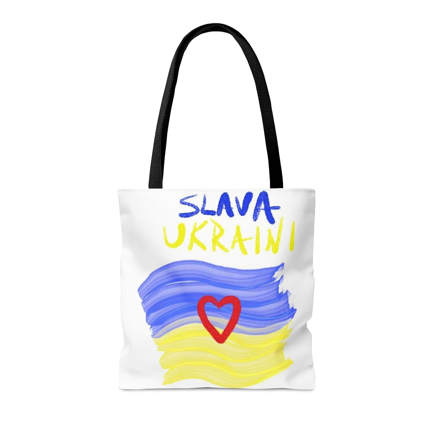 Charity Ukraine- Tote Bag (AOP)- White