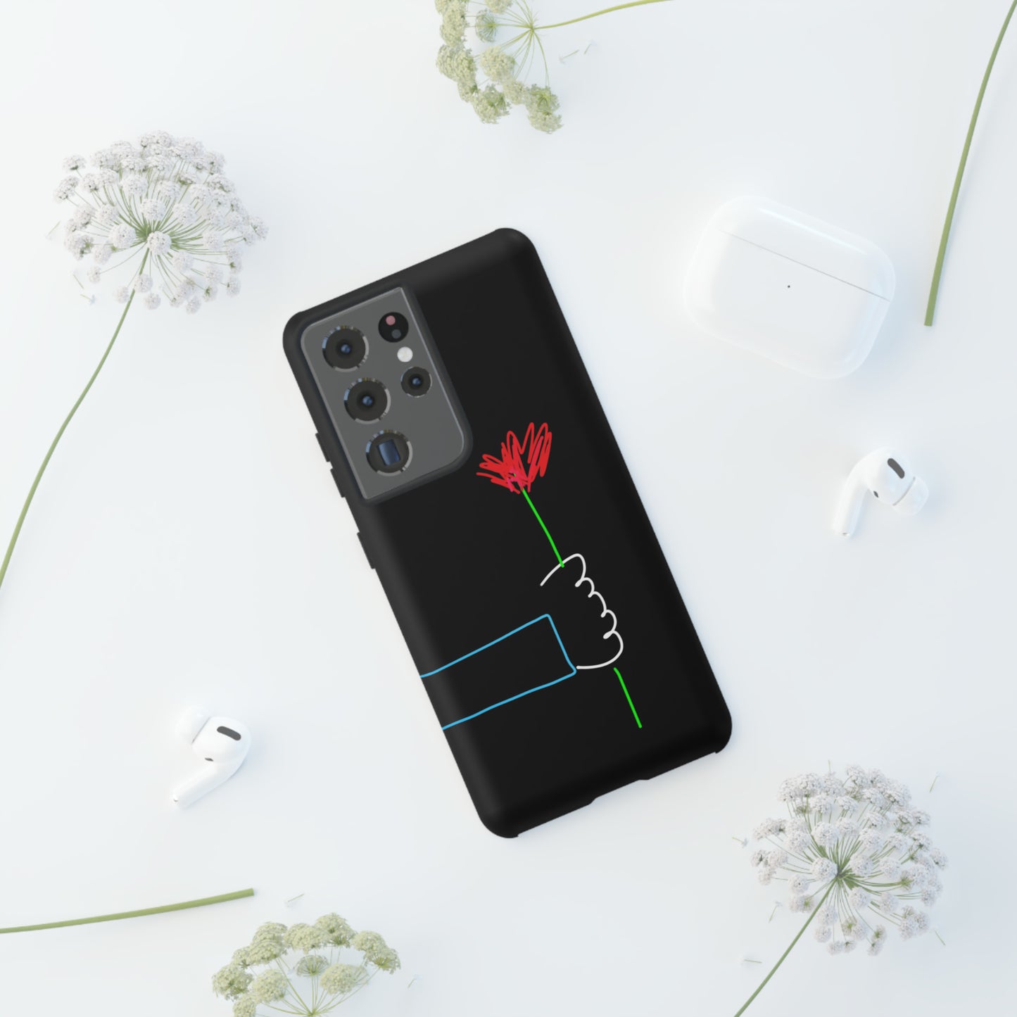 One Red Flower- Tough Cases- 46 Phone Styles