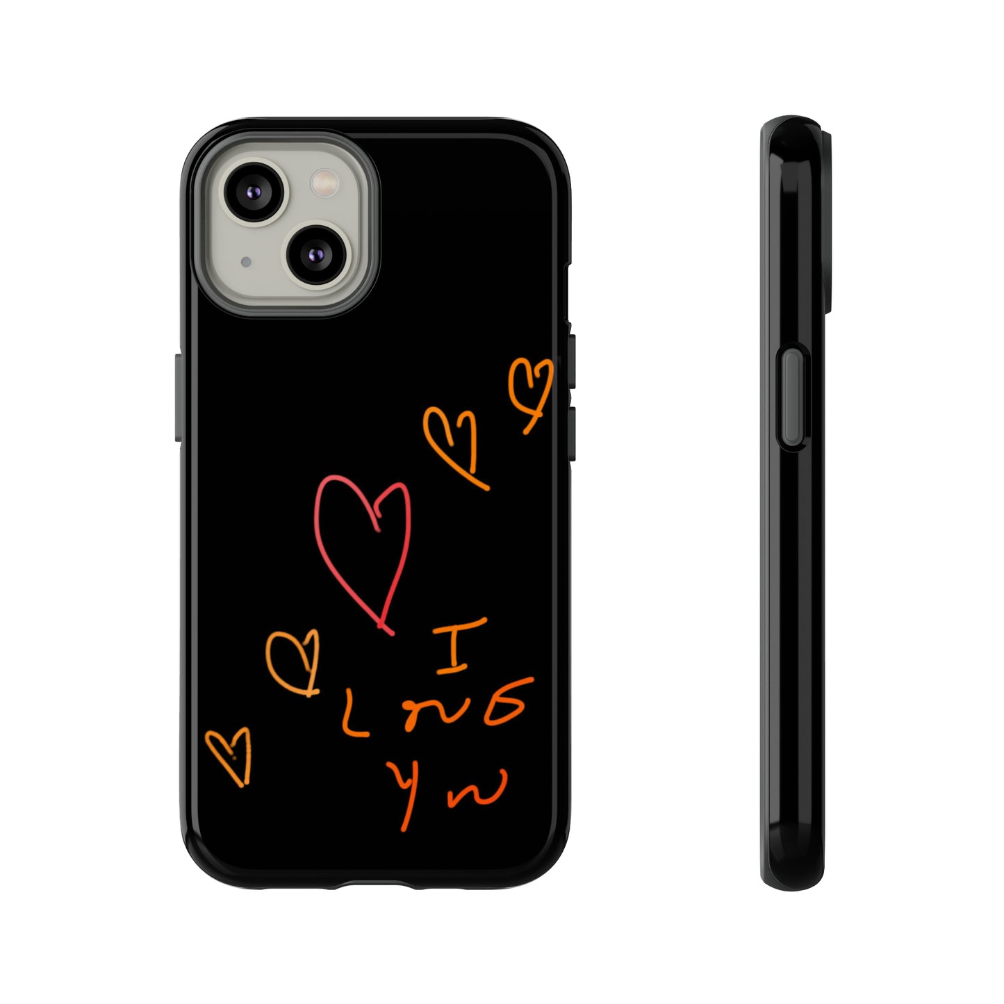 5 Hearts/I love You- Tough Cases- 46 Phone Styles