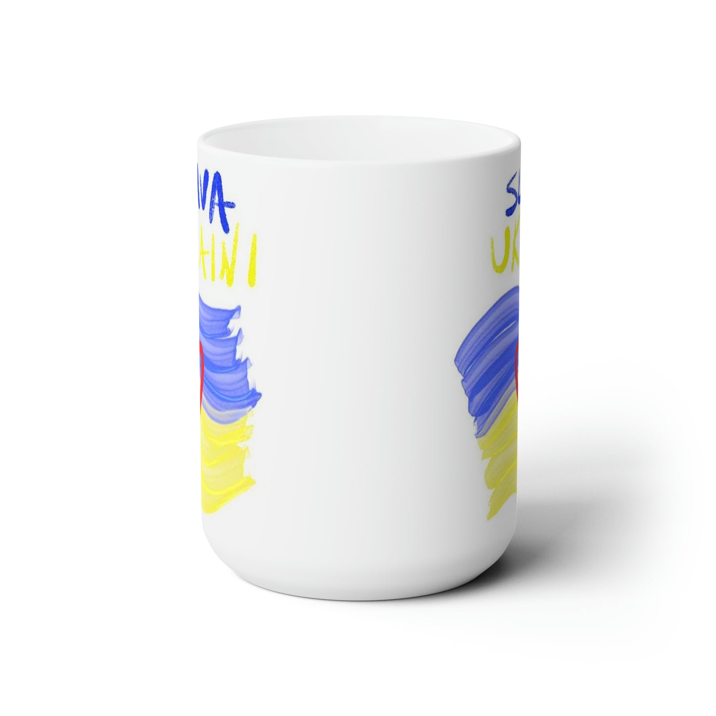 Charity Ukraine- Mug 15oz- White