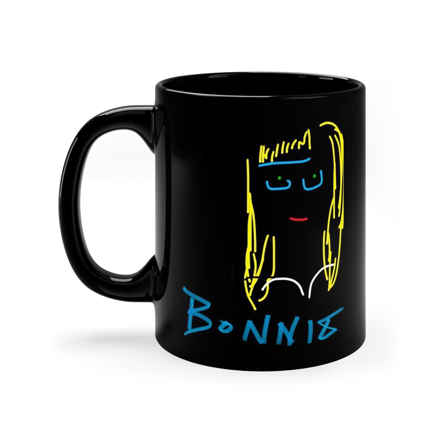 Bonnie and Clyde- 11oz Black Mug