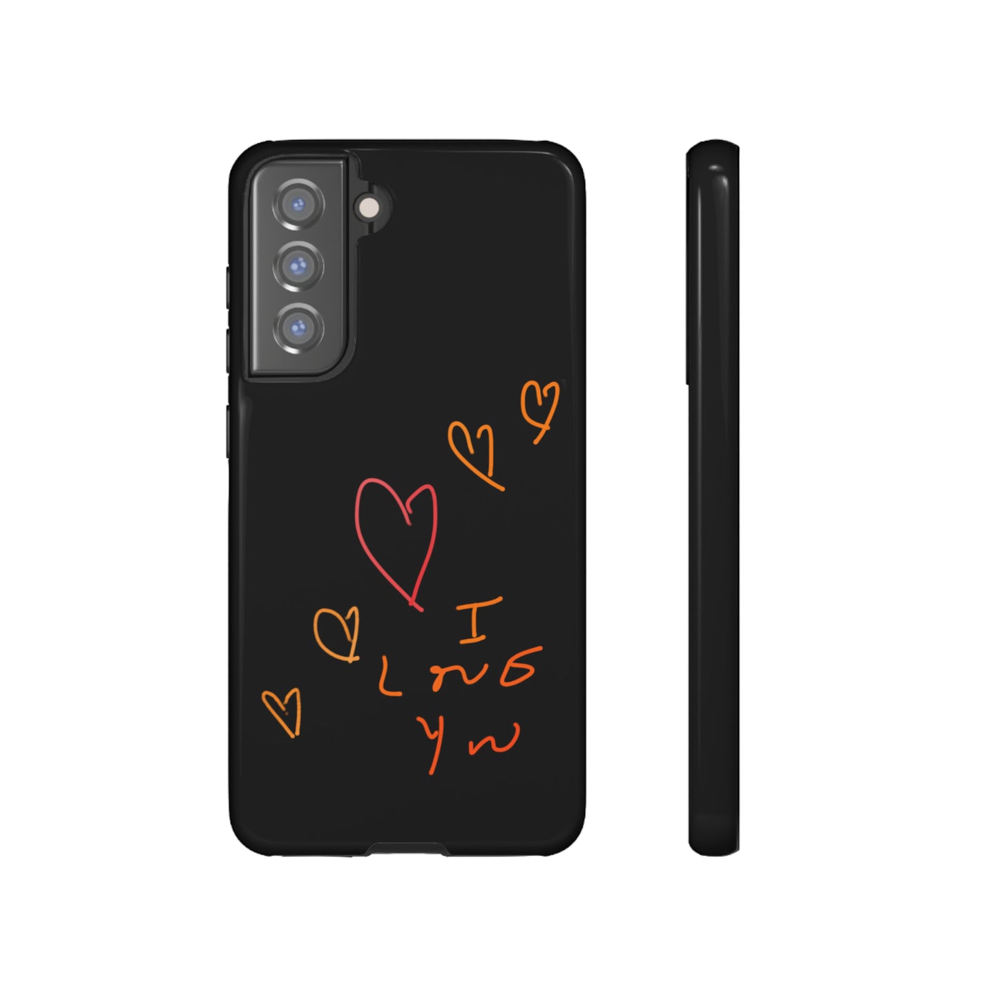 5 Hearts/I love You- Tough Cases- 46 Phone Styles