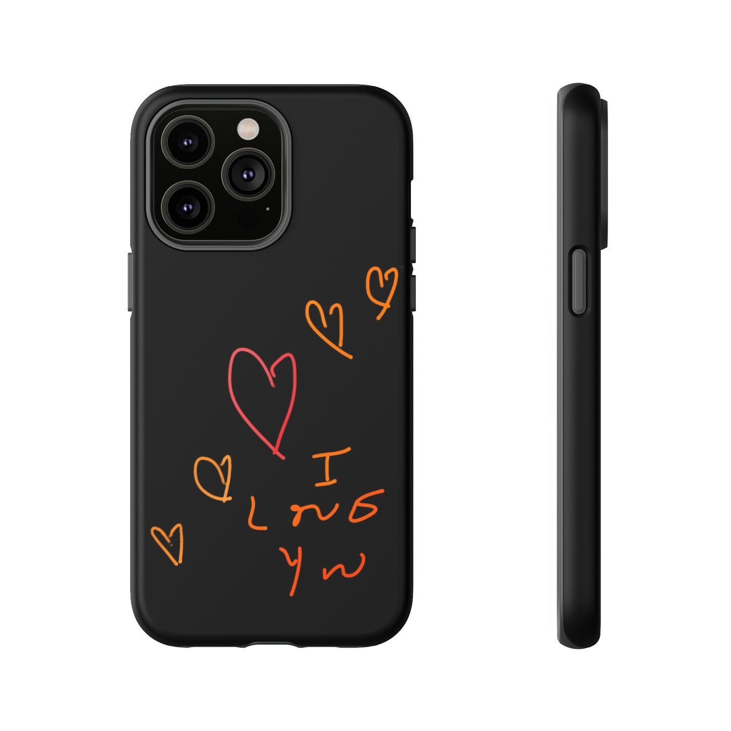 5 Hearts/I love You- Tough Cases- 46 Phone Styles