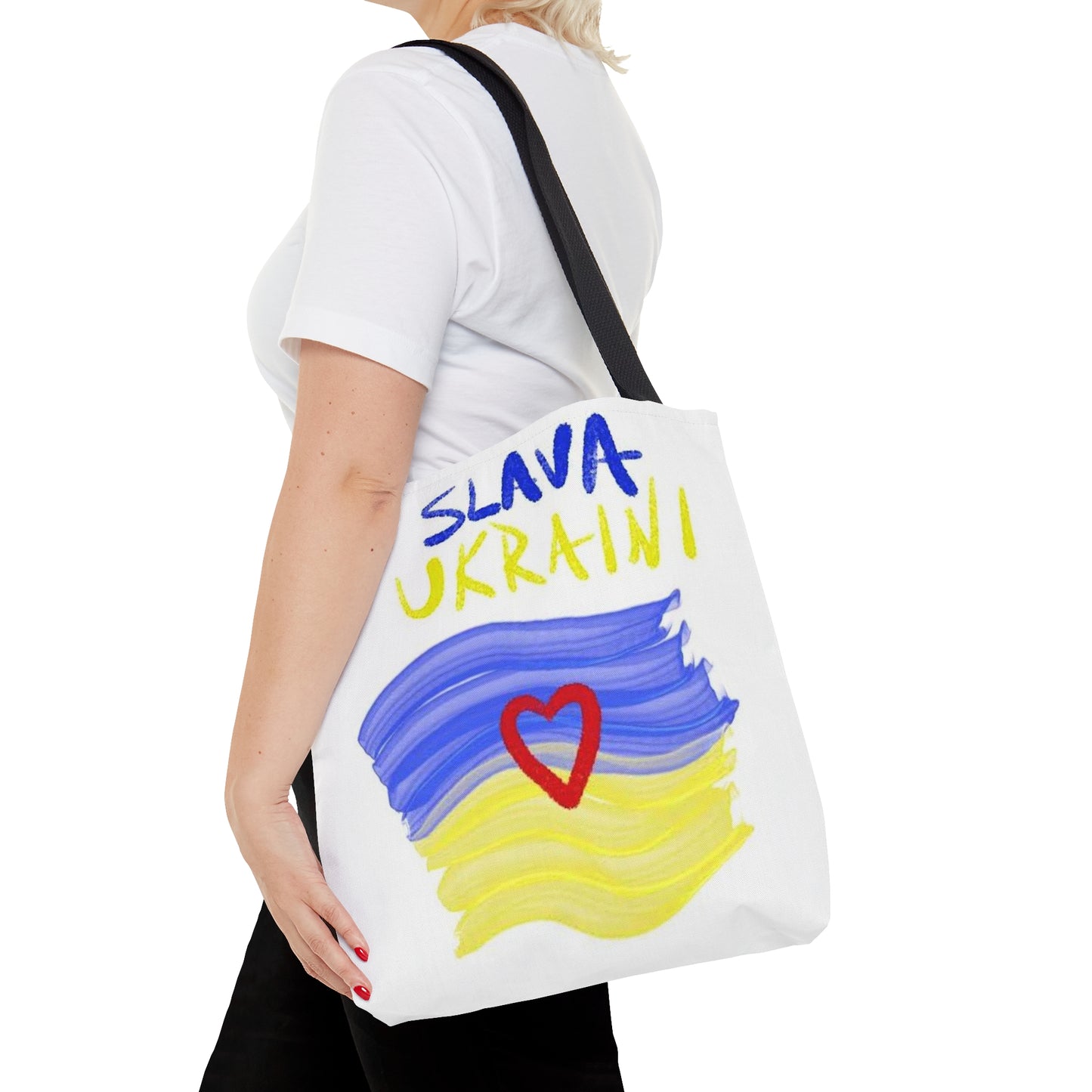 Charity Ukraine- Tote Bag (AOP)- White