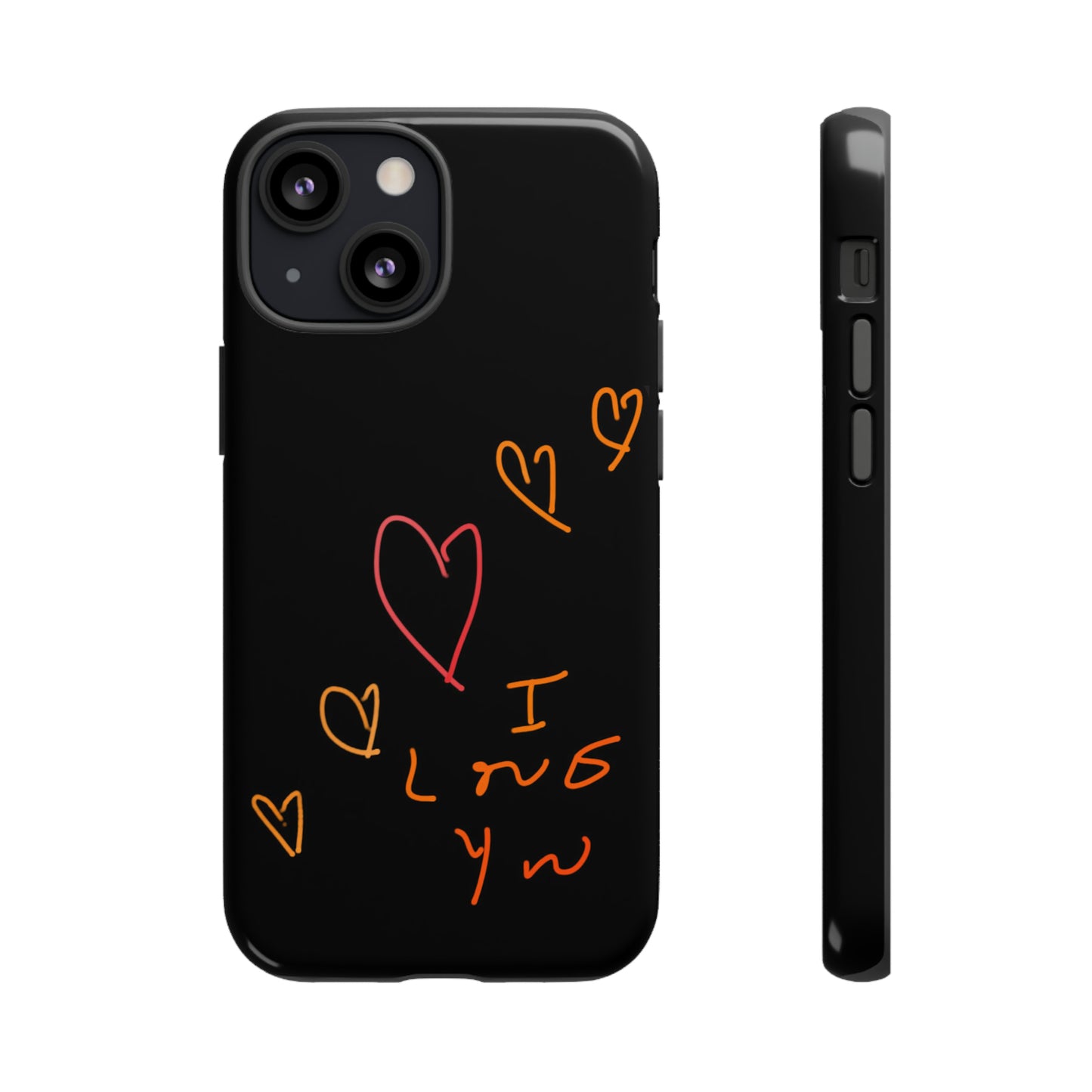 5 Hearts/I love You- Tough Cases- 46 Phone Styles