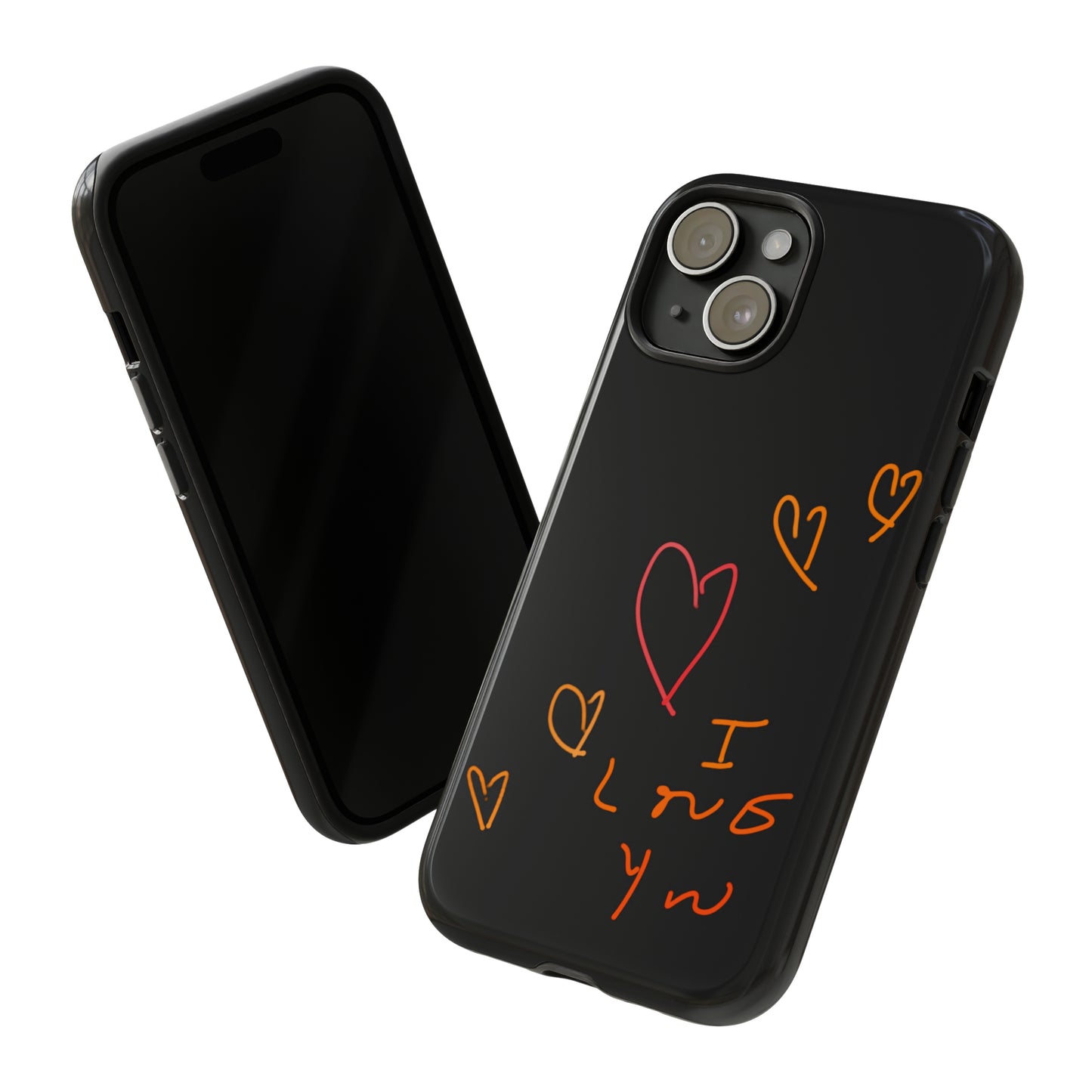 5 Hearts/I love You- Tough Cases- 46 Phone Styles