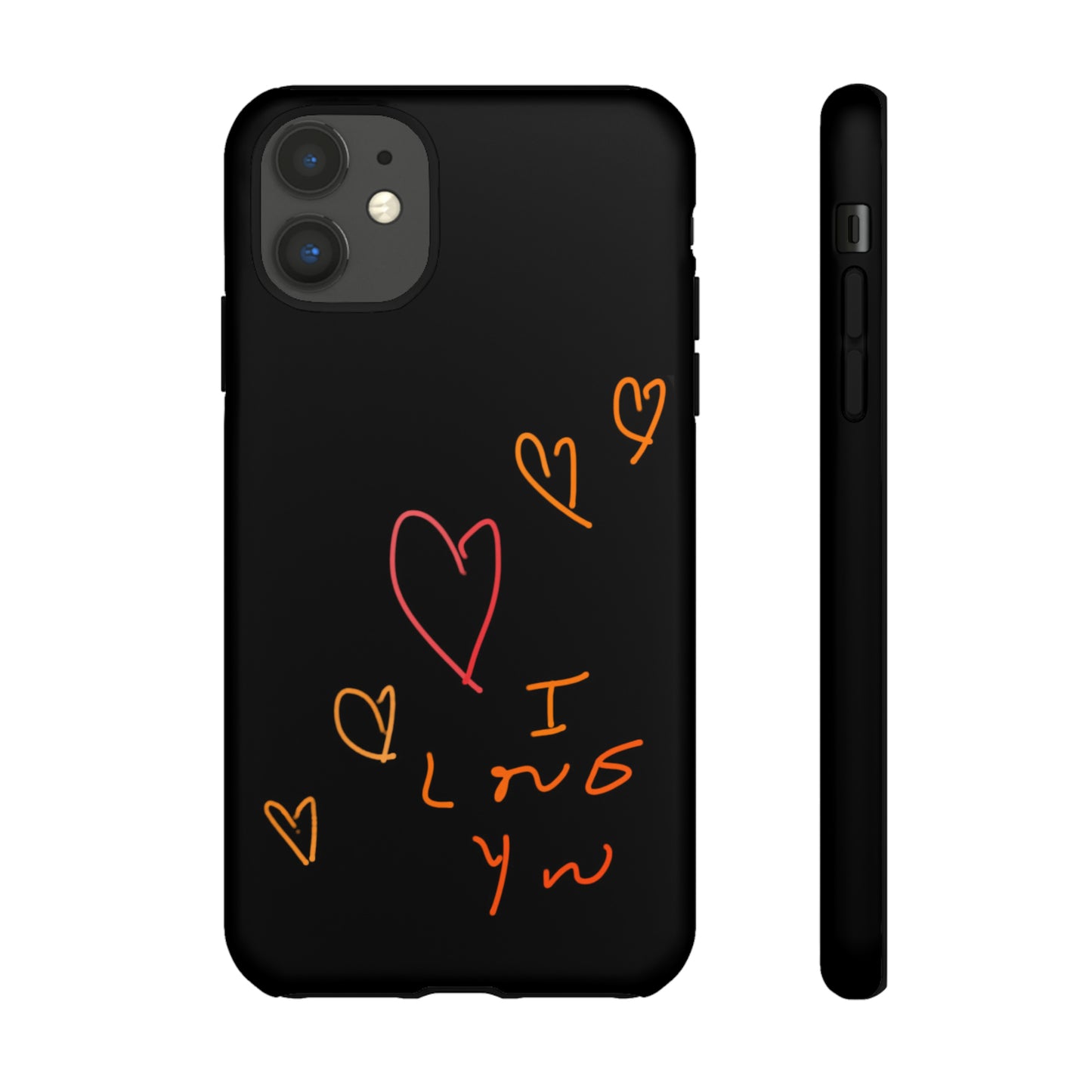 5 Hearts/I love You- Tough Cases- 46 Phone Styles