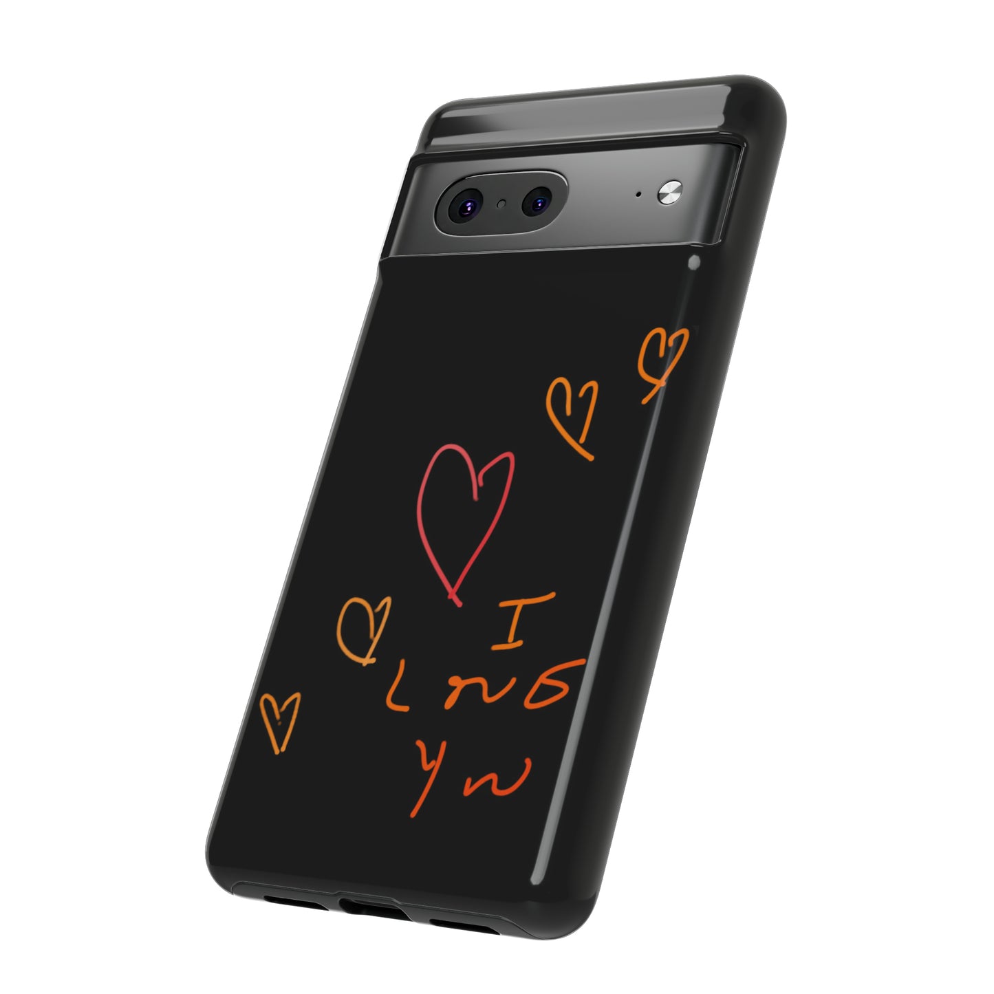 5 Hearts/I love You- Tough Cases- 46 Phone Styles