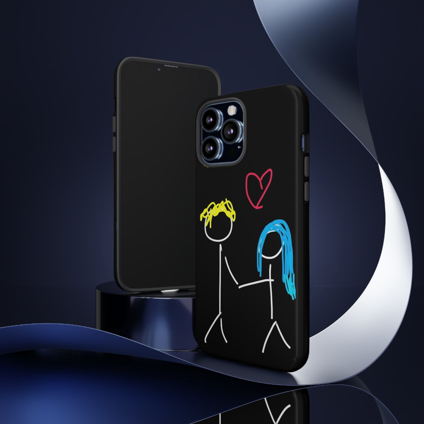 Stick Couple- Tough Cases- 46 Phone Styles