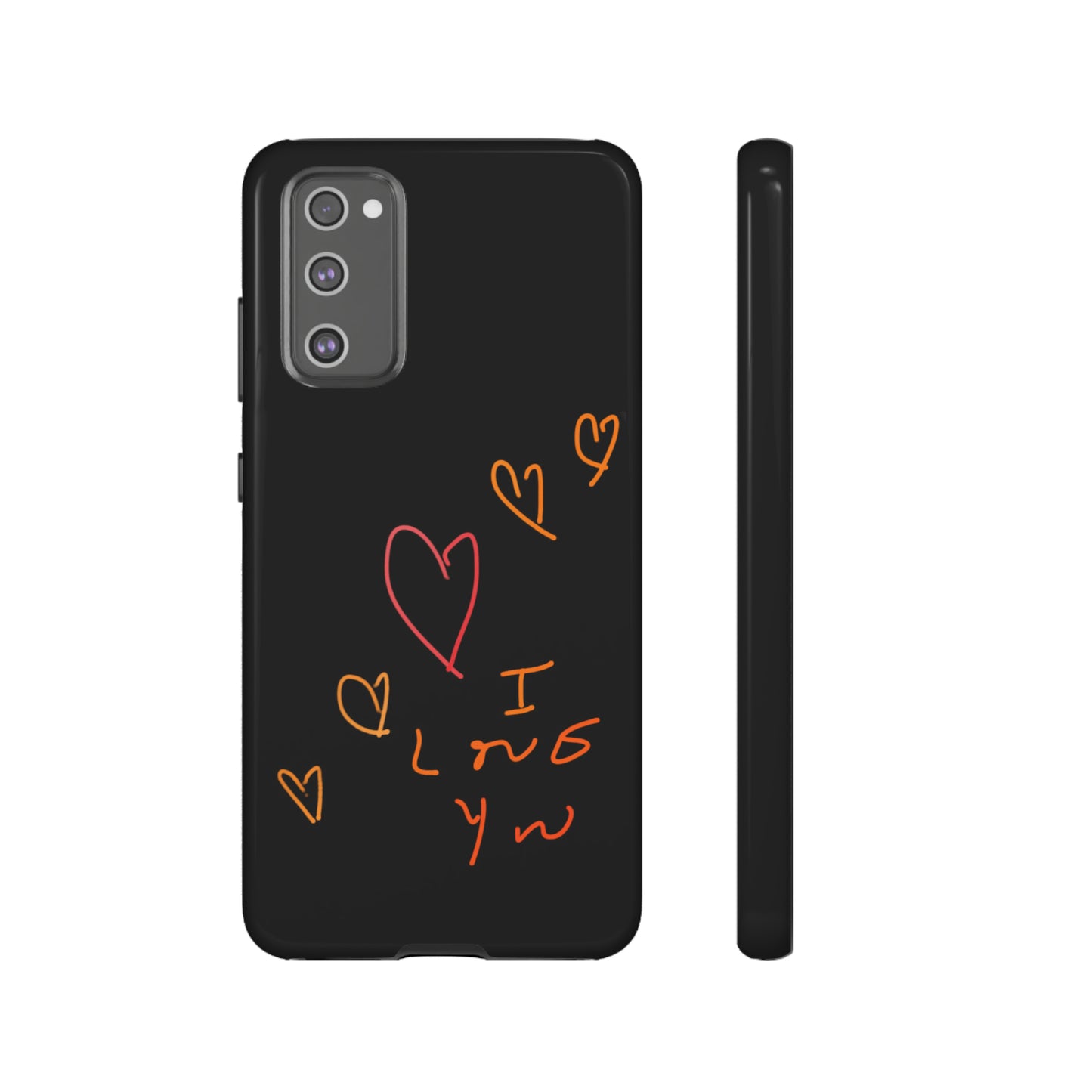 5 Hearts/I love You- Tough Cases- 46 Phone Styles