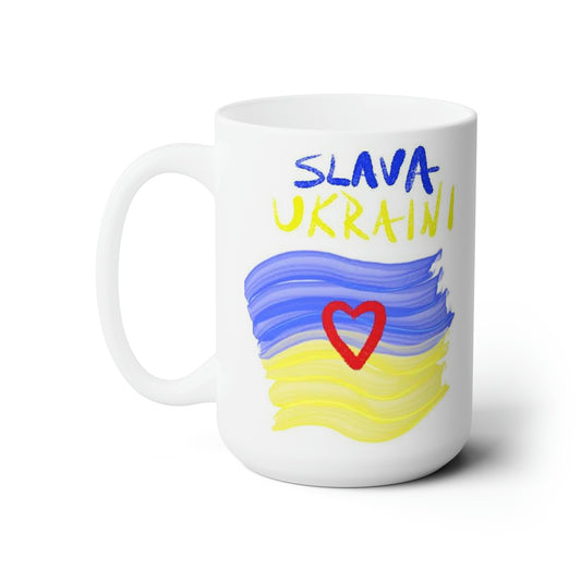 Charity Ukraine- Mug 15oz- White